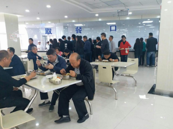 天水總部經濟城職工食堂正式開業